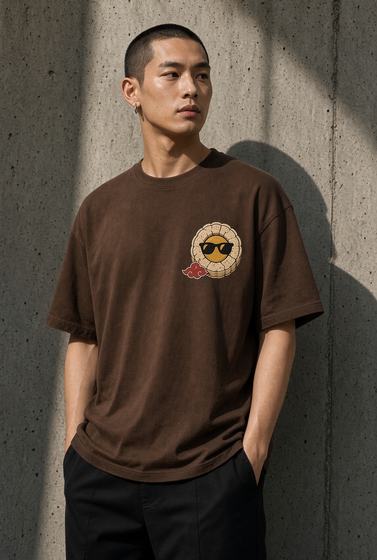 Chocolate Brown Him Front